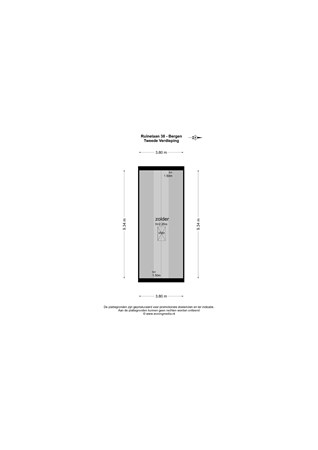 Floor plan - Ruïnelaan 38, 1861 LL Bergen (Nh) 